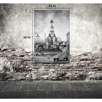 Delta City 24x36 Gallery Wrapped Canvas