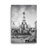 Delta City 24x36 Gallery Wrapped Canvas