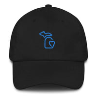 MI State - Michigan Dad hat - Black