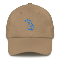 MI State - Michigan Dad hat - Khaki