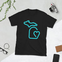 MI State - Michigan Short-Sleeve Basic Unisex T-Shirt