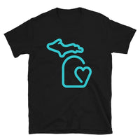 MI State - Michigan Short-Sleeve Basic Unisex T-Shirt - 