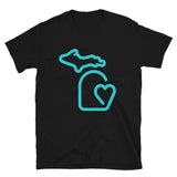 MI State - Michigan Short-Sleeve Basic Unisex T-Shirt - 