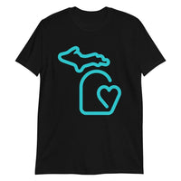 MI State - Michigan Short-Sleeve Basic Unisex T-Shirt