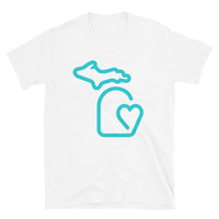 MI State - Michigan Short-Sleeve Basic Unisex T-Shirt - 