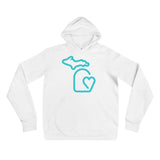 MI State - Michigan Unisex hoodie - White / S