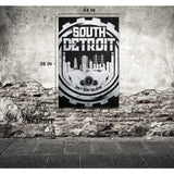 South Detroit 24x36 Gallery Wrapped Canvas
